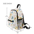 thumbnail image 3 of FORMRS Kids School Backpack with Front Zippered Pocket 12" Student Travel Daypack, Cute Floral, 3 of 6