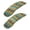 Aztec Stripe Cow-Multicolor, variant on LedBack Flower Print Stretchy Chair Slipcovers Set of 2, High Elastic Soft Floral office Chair Armrest Covers for Swivel Chairs Armrest Chairs Arms