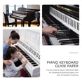 thumbnail image 4 of BRIGHTFUFU Guía de práctica de simulación de finger de piano de teclado Ayuda de enseñanza 88 Traza de notas clave, 4 of 8