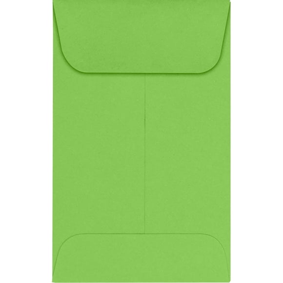 LUXPaper 1 Enveloppe de Pièce / 2 1/4 Pouces x 3 1/2 Pouces / Vert Feutre / 80lb. Texte / 500 Qt