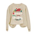 thumbnail image 4 of RKSTN Sweat-Shirt pour Femmes Col Rond Imprimé Halloween Chandail en Molleton Manches Longues Chandail en Molleton à Capuche Chandail en Molleton de Noël, 4 of 4