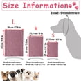 thumbnail image 5 of HOMEIORA 1pc Winter Dog Ear Muffs Dog Calming Ear Cover Anxiety Relief Cover Face Neck Warmer Quiet Head Sleeves for Noise Bathing Grooming Drying, Black, 5 of 8