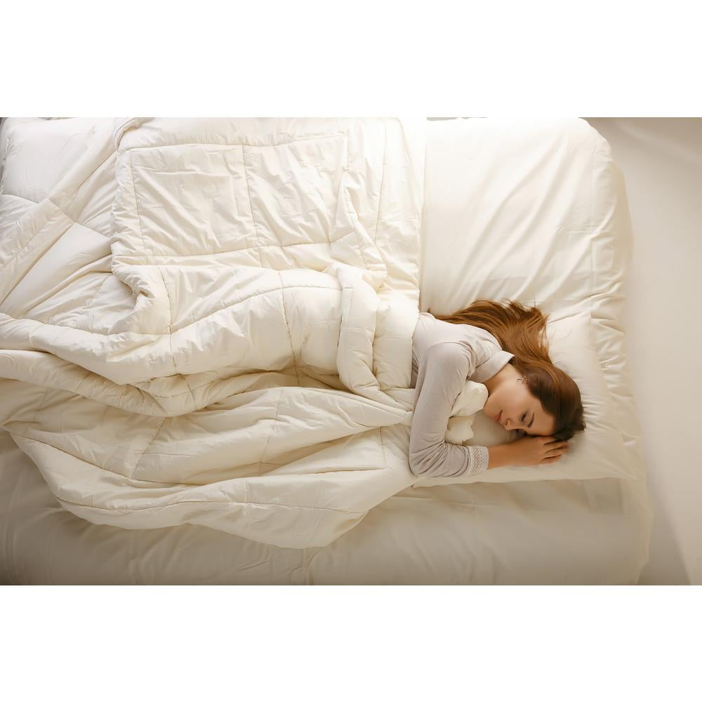 Sleep & Beyond myMerino® Comforter Light, Organic Merino Wool Comforter, King 102x90"