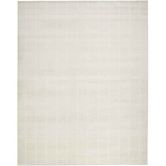 8 x 10 ft. Cream Geometric Rectangle Area Rug