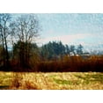 thumbnail image 2 of Harrington, Danielle 18x15 White Modern Wood Framed Museum Art Print Titled - Land I, 2 of 4