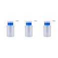 thumbnail image 4 of ZheElen Pump Dispenser Bottle Compact Refillable Empty 180ml Nail Remover Liquid Holder Manicure Accessory Package Containers Blue 3Set, 4 of 6