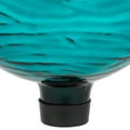 thumbnail image 5 of Northlight Wave Outdoor Garden Gazing Ball - 10" - Turquoise, 5 of 5