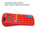 thumbnail image 5 of Uxcell Small Pocket Calculator Home Office Handheld Calculators 8 Digit Display Red 2 Pack, 5 of 6