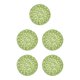 thumbnail image 2 of Cateissary 6 piezas hechas a mano con creatividad, exquisita artesanía, estera de cuerda de papel, decoración de de comedor, 38 cm, verde Type2 NO2, 2 of 6