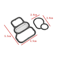 thumbnail image 3 of 4X 15825-P2M-005 Solenoid Spool Valve Gasket Kit for VTEC 1996-2005, 3 of 4