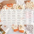 thumbnail image 3 of NOLDARES Baby Boy 2 Piece Pajamas Toddler Boys Pajamas Warm Pjs Kids Long Sleeve Sets Baby Sleepwear Winter Jammies 6-12 Months 12-24 Months 2t 3t 4t 5t 6t 7t 8t 9t Children,Orange,2-3 Y, 3 of 4