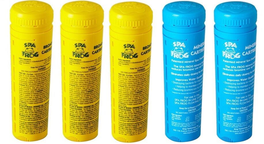 King Technology 4 Pack Mineral Spa Frog Replacement 