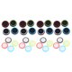 thumbnail image 2 of 32 unids/lote silicona colorida tapa pulgar Stick Joystick Grip para Sony PS4 PS3 Universal Accesorios Electrónicos, 2 of 6