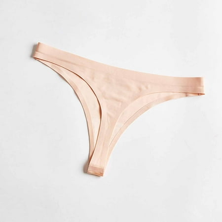 

HUPOM Control Top Pantyhose For Women Underwear For Women In Clothing Thong Leisure Tie Seamless Waistband Beige M