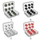 thumbnail image 5 of Seitruly 12 unids/set esponja de espuma viscoelástica tapones para los oídos almohadilla de repuesto para auriculares en la oreja transpirable y Cables de audio/vídeo negro y silicona s, 5 of 6