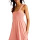 thumbnail image 5 of Mono largo de verano para mujer de VISgogo, mono holgado con tirantes anchos en el pecho liso fruncido, mono informal con pantalones largos de pierna ancha para mujer VISgogo moda, 5 of 9