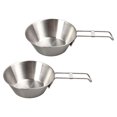 thumbnail image 4 of Cuenco para acampar Colamx Utensilios de cocina Acero inoxidable, 4 of 8
