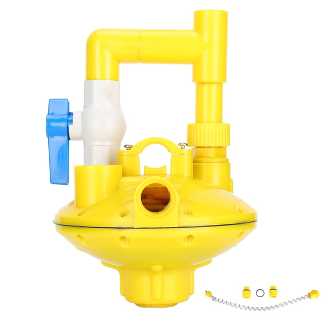 Professional Water Pressure Regulator With Double Rubber Pad Seal, Automatic DoublePipe Pressure Reducing Valve For Chicken Coop Drinking Water Equipment Wide