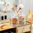 thumbnail image 3 of Yayeee 2 Pack Qtip Holder Dispenser for Bathroom with Lid Cotton Swab Canister, Flying Planes, 3 of 6