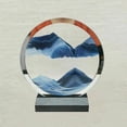 thumbnail image 2 of Déplacement de Sable Cadre Art Photo Verre Paysage de Sable 3d en Mouvement Affichage Fluide Cadeau, 2 of 3