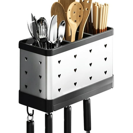 

Drain Chopstick Cage Multifunctional Storage Rack Knife Holder for Kitchen