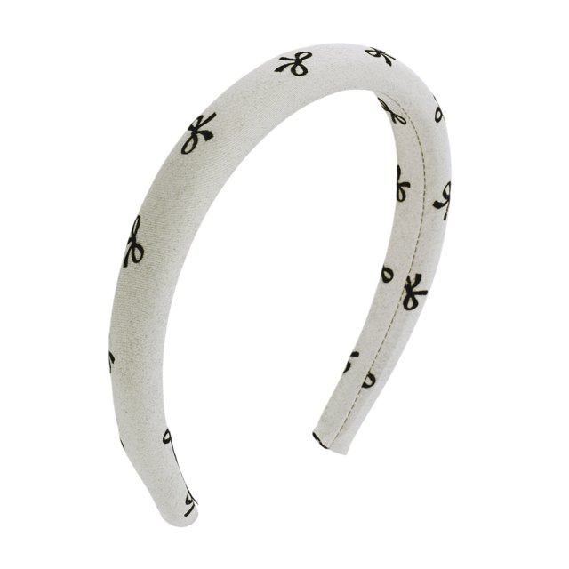 Ofertas Únicas 1 Pc Diademas de Lazo Simples para Mujeres Beige