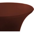 thumbnail image 4 of HSHDLDF JISEN Nappe de Cocktail en Spandex Ajustée Extensible Élastique 24x43 Pouces C-Brown, 4 of 7