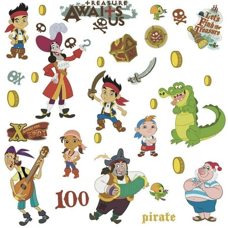 Jake And The Neverland Pirates Big Wall Stickers Room Decor