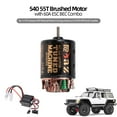 thumbnail image 4 of 35T 540 Electric Motor (Brushed) + ESC 60A 2 :10 Scale RC Rock Crawlers, 4 of 9