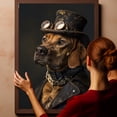 thumbnail image 6 of Bavarian Mountain Scent Hound Dog Canvas Painting Canvas Art Prints Bathroom Artwork for Wall Living Room Bedroom Bathroom Wall Art Framed Art Wall Decor Wood Wall Hanging Art, 6 of 6
