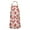 Red Strawberry Plants, variant on Red Strawberry Plants Fruit Heart Apron-Garden Aprons for Women with Pockets-Cotton Linen Waterproof Kitchen Cooking Gardening Aprons Adjustable for Kitchen,Cooking,BBQ and Salon 33x27 Inch
