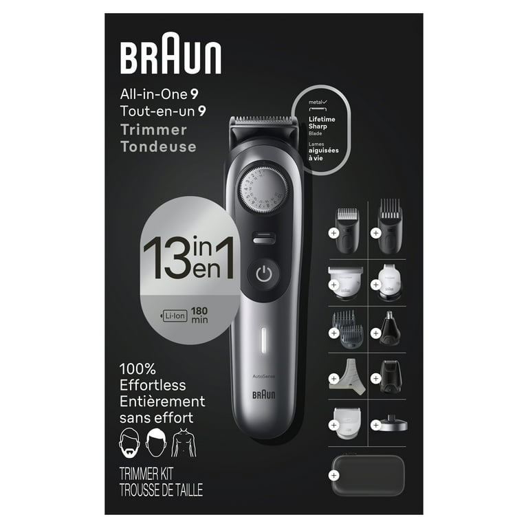 Braun Series 7 Electric Precision Body Groomer, Shaver & Clipper