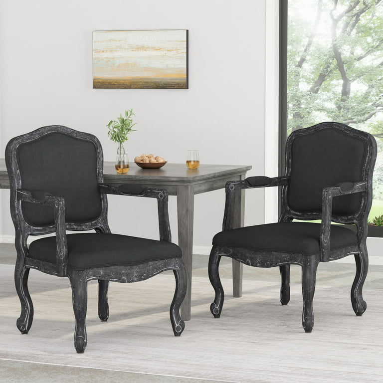 Christopher Knight Home Elmore Fabric Upholstered Iron Dining