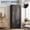 Black, variant on PYY Farmhouse 71" Tall Kitchen Pantry Storage Cabinet for Home Office - Large Freestanding Wood Cabinet with Doors & Adjustable Shelves - Versatile Food or Linen Organizer - Black