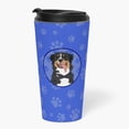 thumbnail image 2 of Carolines Treasures WDK1019TBL215 7.25 x 3.5 in. Unisex Bernese Mountain Dog No.1 Stainless Steel 16 oz Tumbler, Blue, 2 of 5