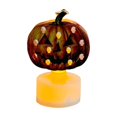 thumbnail image 1 of Remote Control Electronic Candle Lights for Halloween Decorations Stylish LED Flickering Night Lights for Home Party or Festive Events, 1 of 4