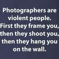 thumbnail image 3 of CafePress - Photographers Are Violent People. Long Sleeve Dark - Long Sleeve Dark T-Shirt, 3 of 4