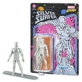 thumbnail image 4 of Hasbro Marvel Legends Series Retro 375 Collection Silver Surfer Action Figure, 4 of 4
