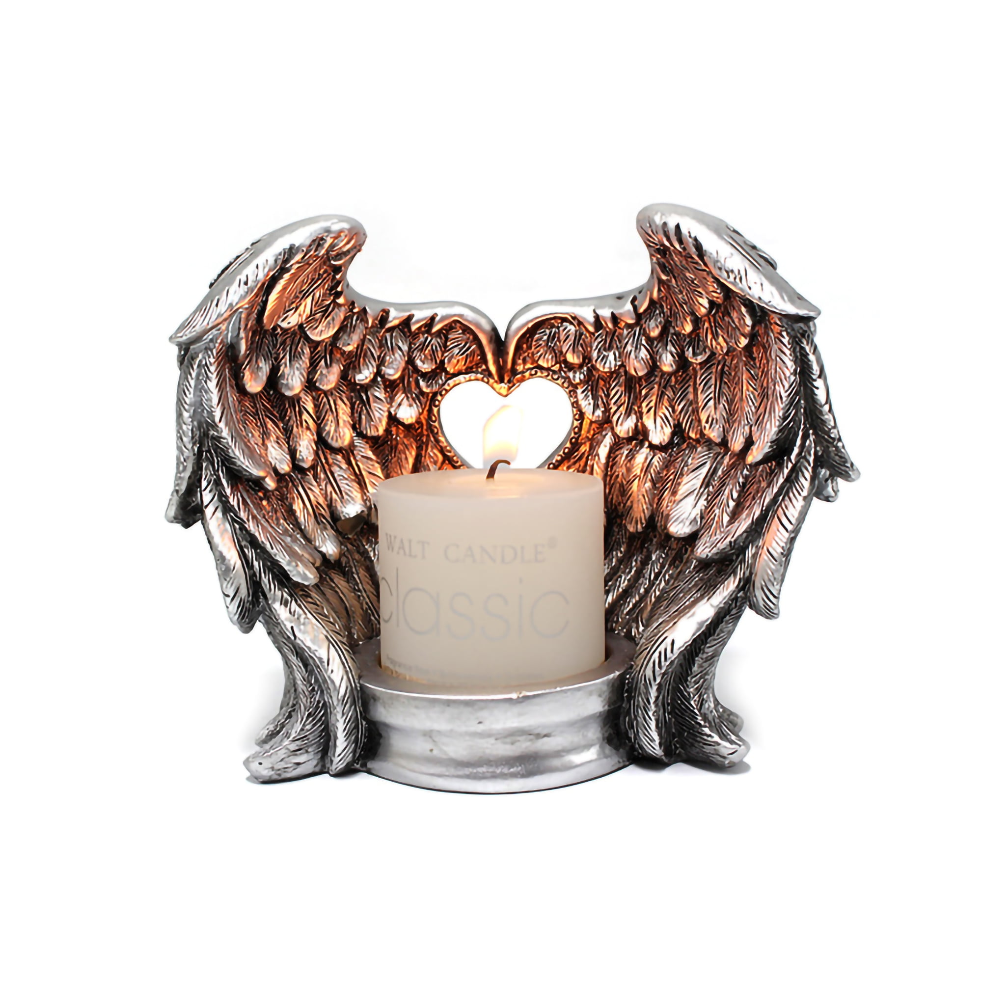 White Angel Wings Votive Candle Tea light Holder Home Decoration Gift 