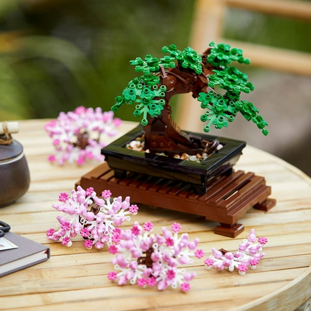 LEGO Icons Bonsai Tree Building Set - Artificial Bonsai Tree Plant