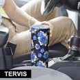 thumbnail image 6 of Pioneer Flower Floral Print Pattern 20oz Skinny Tumbler with Straw & Lid, Double Wall Vacuum Insulated Cup, Leak-Proof, Cup Holder Friendly, Hot 6H Cold 12H, 6 of 6