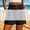 Beige, variant on Women's Bermuda Casual Shorts Elastic 2 Button Waist Loose Fit Short Comfy Cozy Summer Streetwear Short with Pockets Black,S