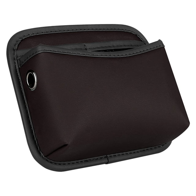 SPRING Car Pouch Bags Storage Box Sticky Collecting Multifunction For Card Mobile Phone brown