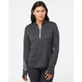 thumbnail image 1 of Adidas Womens Heathered Sweatshirt, Black, X-Large, 1 of 4