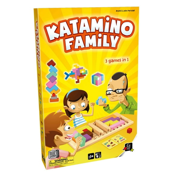 Familia Katamino | Juego de rompecabezas para niños y familias | 1 a 2 jugadores | 10 minutos