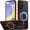 Orange, variant on for Samsung Galaxy S24 Plus Case, Compatible with MagSafe, Anty-Slip Grip,Military-Grade Protective, Adjustable Kickstand Phone Case, Magnetic Case (Blue)