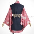 thumbnail image 5 of Disfraz de Cosplay de Kochou Shinobu, disfraz de Anime Kimetsuu no Yaiba, disfraz de mujer, uniforme de Cosplay de Shinobu para Halloween, 5 of 5