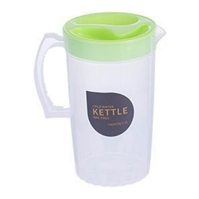 TopLLC Cold Kettle, Refrigerator Cold Kettle, Fruit Teapot Lemonade Drink Containers For Kitchen Home Party Bar Wedding(5.51x5.12x8.74in)