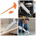 thumbnail image 2 of Caulk Tube Cover For Sealing Preserving Caulk Storage Glass Sealing Lid With Unclogger Hygienic Airtight Tool Multicolor, 2 of 4