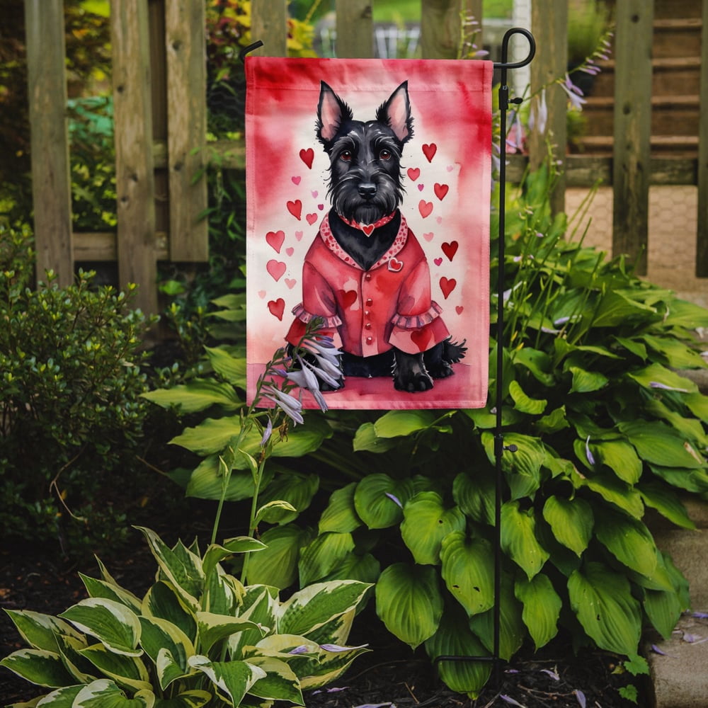 Scottish Terrier My Valentine Garden Flag 11.25 in x 15.5 in